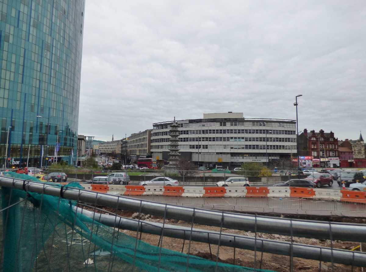 Holloway Circus roadworks